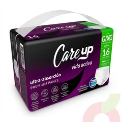 Pañal Premium Pants G-XG Care Up 16 Unidades