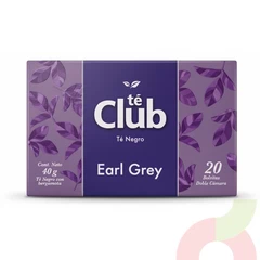 Té Negro Earl Grey Té Club 40Gr 20 Unidades
