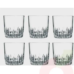 Set Vasos Vidrio Vegas Whiskey Nadir 290Ml 6 Unidades