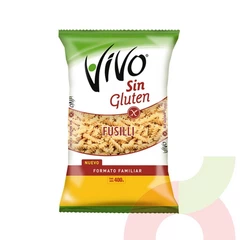 Pasta Fusilli Sin Gluten Vivo 400Gr