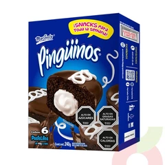 Pastelitos Pinguinos Marinela 240Gr 6 Unidades