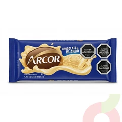 Tableta Chocolate Blanco Arcor 85Gr