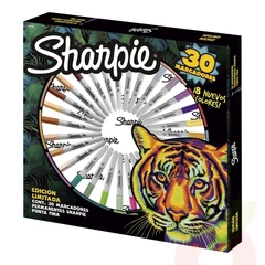 Sharpie Ruleta Punta Fina 30 Marcadores 