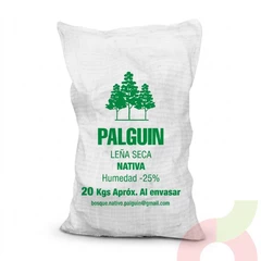 Leña Seca Nativa Palguin 20Kg Aprox.