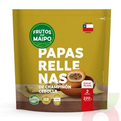 Papas Rellenas de Champiñón Cebolla Frutos del Maipo 220Gr
