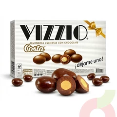 Vizzio Almendras Chocolate XL Costa 360Gr