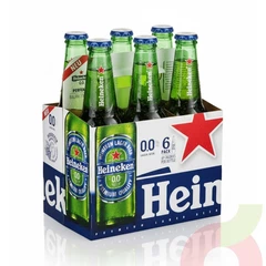 Pack Cerveza Cero Heineken 330Cc 6 Unidades