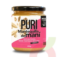 Mantequilla de Maní Puri 450Gr