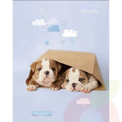 Cuaderno Animales  120 Hojas 5mm ProArte