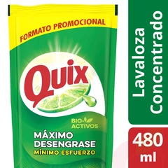Lavaloza Quix Limón 480Ml 