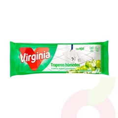 Traperos Pisos Multiuso Manzana Verde  Virginia 10 Unidades