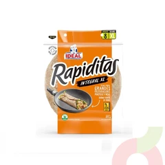  Tortillas Rapiditas Integral XL Ideal 415Gr 8 Unidades