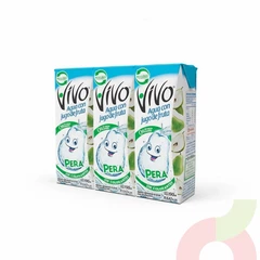 Pack Agua con Jugo de Pera Vivo 190Ml 3 Unidades