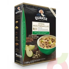 Avena Multisemillas Pasas & Manzana Quaker 600Gr