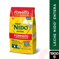 Leche en Polvo Entera Nido 1900 Gr
