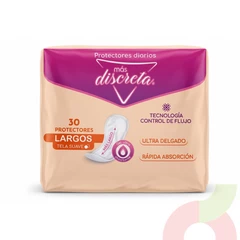 Protectores Largos Suaves Más Discreta 30 Unidades