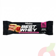 Barra Cheesecake Morango Zero Best Whey 62Gr