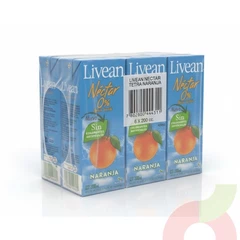 Pack Néctar Naranja 0% Azúcar Livean 200Cc 6 Unidades
