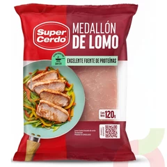Medallón de Lomo Super Cerdo 120Gr