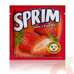 Jugo en Polvo Frutilla Sprim 20Gr