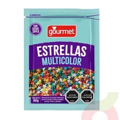 Estrellas Multicolor Gourmet 80Gr