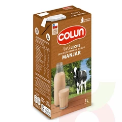 Leche Semidescremada Manjar Colun 1Lt 