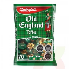 Caramelos Old England Toffe Menta Ambrosoli 405Gr