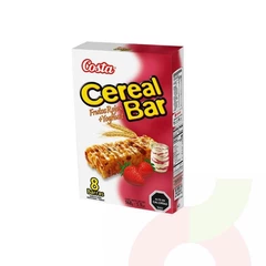 Cereal Bar Frutos Rojos + Yogurt Costa 8 Unidades 168Gr