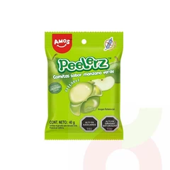 Gomitas de Manzana Verde Peelerz 40Gr