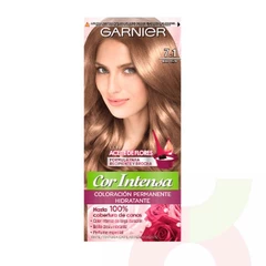 Tintura Pelo Cor Intensa 7.1 Rubio Cenizo Garnier