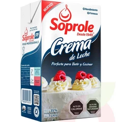Crema De Leche Para Batir Soprole 1L