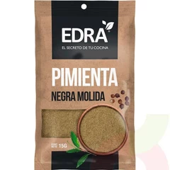 Pimienta Negra Molida Edra 15Gr