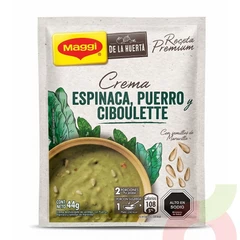 Crema de Espinaca, Puerro y Ciboulette Maggi 44Gr