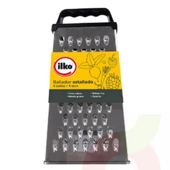 Rallador Estañado 4 Cortes Ilko