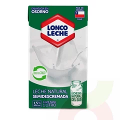 Leche Semidescremada Loncoleche 1Lt