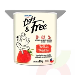 Yoghurt Light Frutilla Danone 110Gr