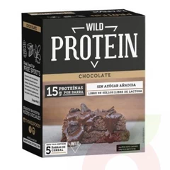 Barra de Proteína Chocolate Wild Protein 5 Unidades 15Gr
