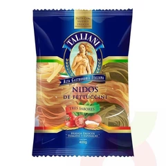 Pasta Nidos De Fettuccini Tres Sabores Talliani 400Gr