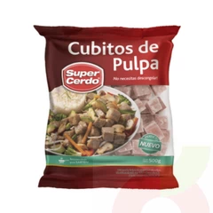 Cubitos de Pulpa Super Cerdo 500Gr