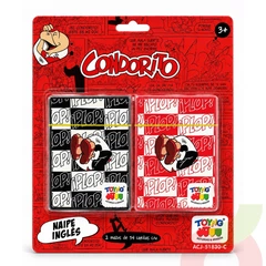 Juego de Naipes Inglés Condorito Toyng