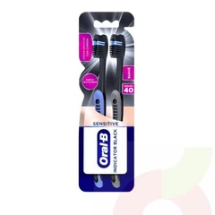 Oral-B Cepillo Indicator Black 2 Unidades