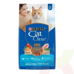 Alimento sabor Pescado Purina Cat Chow 3Kg Adulto