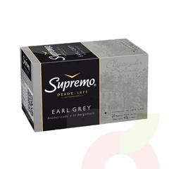 Té Earl Grey Premium Supremo 40Gr 20 Bolsitas