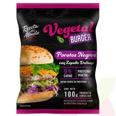 Hamburguesa Porotos Negros Receta del Abuelo 100Gr