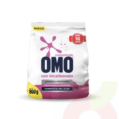 Omo en Polvo con Bicarbonato 800gr