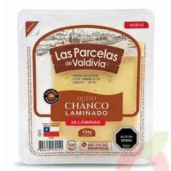 Queso Chanco Laminado Las Parcelas 434Gr
