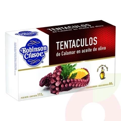 Tentáculos de Calamar en Aceite Robinson Crusoe 111Gr
