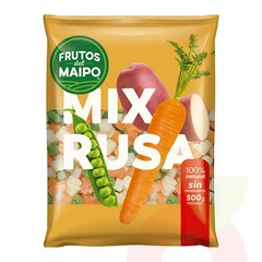 Congelado Mix Rusa Frutos del Maipo 500Gr