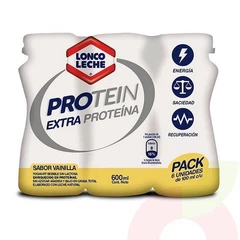 Proteín Extra Proteína Sabor Vainilla Pack 6 unidades 600 Ml