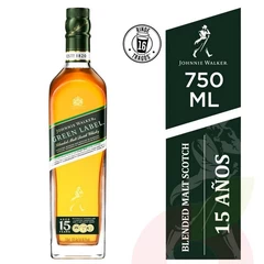 Whisky Jhonnie Walker Green Label 750Cc 